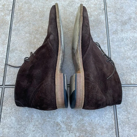 Suitsupply brown suede men boot